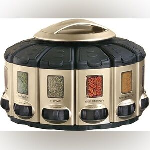 KitchenArt Select-a-Spice Auto-Measure Carousel Professional Series NIB